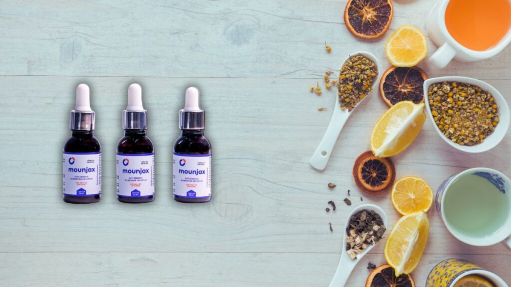 Mounjax composição natural com ingredientes que explicam para que serve o mounjax e como funciona